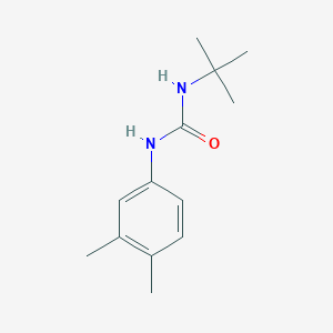 molecular formula C13H20N2O B5450211 1-Tert-butyl-3-(3,4-dimethylphenyl)urea 