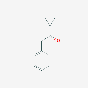 molecular formula C11H12O B054508 Ethanone, 1-cyclopropyl-2-phenyl- CAS No. 14113-94-1