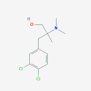 molecular formula C12H17Cl2NO B054518 Cericlamine CAS No. 112922-55-1
