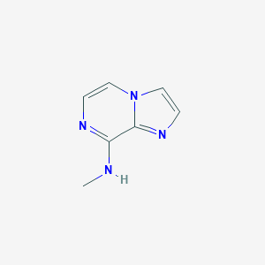 molecular formula C7H8N4 B054525 N-Methylimidazo[1,2-A]pyrazin-8-amine CAS No. 117718-89-5