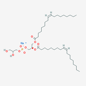 1,2-di-(9Z-octadecenoyl)-sn-glycero-3-phospho-(1'-rac-glycerol) (sodium salt)