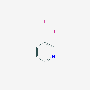 molecular formula C6H4F3N B054556 3-(Trifluoromethyl)pyridine CAS No. 3796-23-4