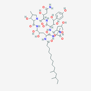 molecular formula C51H82N8O17 B054558 Antibiotic L 671329 CAS No. 120300-08-5
