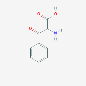 molecular formula C10H11NO3 B054561 2-Amino-3-(4-methylphenyl)-3-oxopropanoic acid CAS No. 121487-20-5