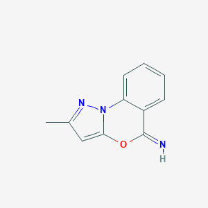 molecular formula C11H9N3O B545687 Oxidative stress inhibitor TR 