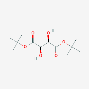 molecular formula C12H22O6 B054582 (+)-Di-tert-butyl L-tartrate CAS No. 117384-45-9