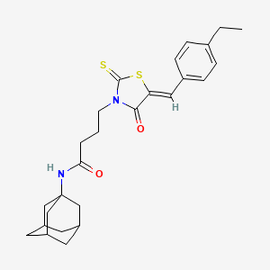 molecular formula C26H32N2O2S2 B5459209 C26H32N2O2S2 
