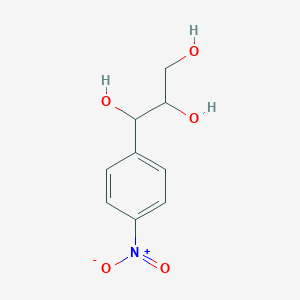 molecular formula C9H11NO5 B054616 1-(4-Nitrophenyl)propane-1,2,3-triol CAS No. 2207-68-3