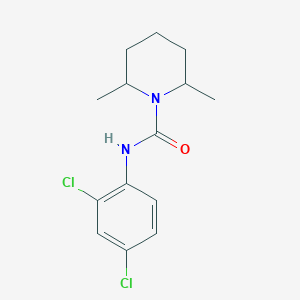 molecular formula C14H18Cl2N2O B5462267 N-(2,4-dichlorophenyl)-2,6-dimethylpiperidine-1-carboxamide 