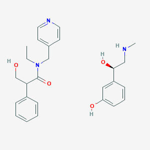 molecular formula C26H33N3O4 B054635 Phenyltrope CAS No. 120806-32-8