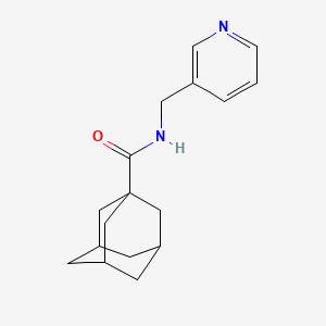 molecular formula C17H22N2O B5463779 Adamantane-1-carboxylic acid (pyridin-3-ylmethyl)-amide 