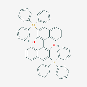 1-(2-Hydroxy-3-triphenylsilyl-1-naphthyl)-3-triphenylsilyl-naphthalen-2-ol