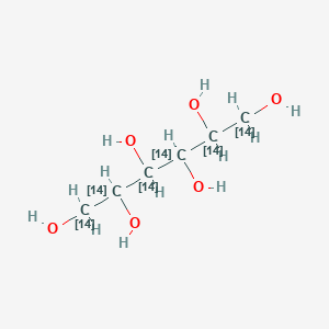 (1,2,3,4,5,6-14C6)Hexane-1,2,3,4,5,6-hexol