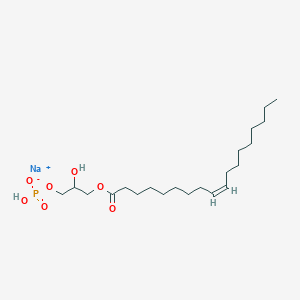 molecular formula C21H40NaO7P B054675 Oleoyl-lysophosphatidic acid CAS No. 22556-62-3