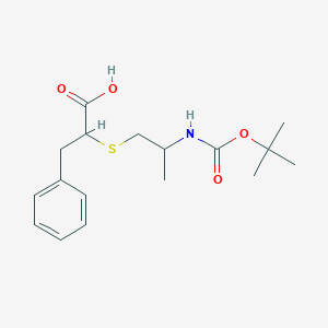tert-Butoxycarbonylalanyl-psi-thiomethylene-phenylalanine