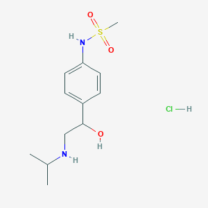 molecular formula C12H21ClN2O3S B000547 Sotalol hydrochloride CAS No. 959-24-0