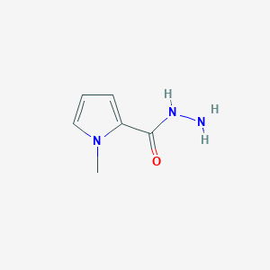 molecular formula C6H9N3O B054703 1-methyl-1H-pyrrole-2-carbohydrazide CAS No. 113398-02-0
