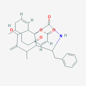 molecular formula C29H35NO5 B054728 Cytochalasin a CAS No. 14110-64-6