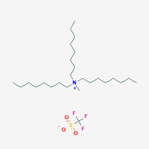 molecular formula C26H54F3NO3S B054743 Methyltrioctylammonium trifluoromethanesulfonate CAS No. 121107-18-4