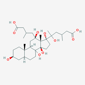 molecular formula C31H52O10 B054766 Drevogenin I CAS No. 125310-02-3