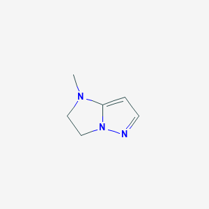 1-Methyl-2,3-dihydroimidazo[1,2-b]pyrazole