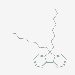 molecular formula C29H42 B054791 9,9-Di-n-octylfluorene CAS No. 123863-99-0
