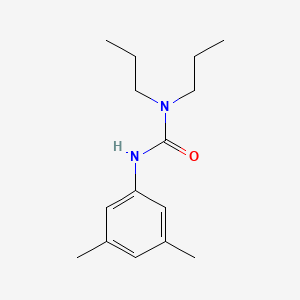 molecular formula C15H24N2O B5479804 3-(3,5-Dimethylphenyl)-1,1-dipropylurea 