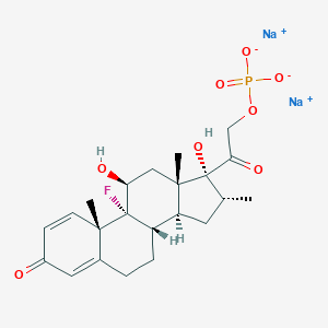 molecular formula C22H28FNa2O8P B000548 Dexamethasone sodium phosphate CAS No. 55203-24-2