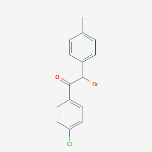 2-Bromo-1-(4-chlorophenyl)-2-(4-methylphenyl)ethan-1-one