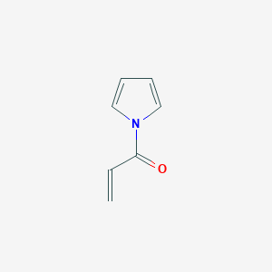 molecular formula C7H7NO B054815 1-Pyrrol-1-ylprop-2-en-1-one CAS No. 114374-36-6