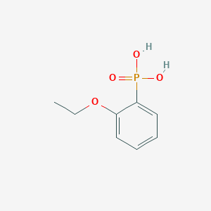 molecular formula C8H11O4P B054820 (2-Ethoxyphenyl)phosphonic acid CAS No. 111192-83-7