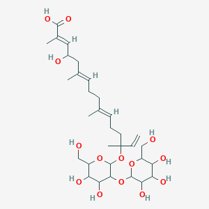 molecular formula C32H52O14 B054826 Capsianoside I CAS No. 121924-04-7