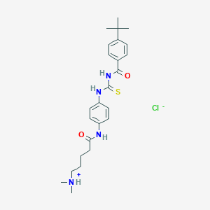 molecular formula C25H35ClN4O2S B548263 Tenovin 6 Hydrochloride CAS No. 1011301-29-3