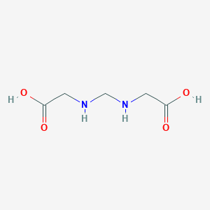 molecular formula C5H10N2O4 B054838 2-[(Carboxymethylamino)methylamino]acetic acid CAS No. 116496-89-0