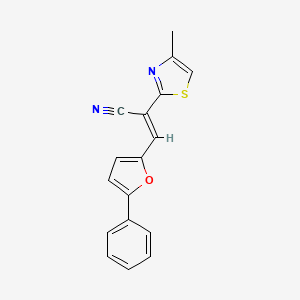 molecular formula C17H12N2OS B5486550 MFCD05992112 
