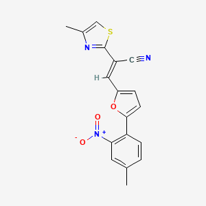 molecular formula C18H13N3O3S B5486888 MFCD05993738 