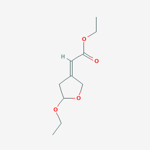 ethyl (2Z)-2-(5-ethoxyoxolan-3-ylidene)acetate