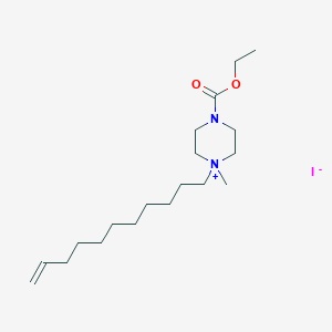 molecular formula C19H37IN2O2 B054879 VWMYXHGPBKEULF-UHFFFAOYSA-M CAS No. 111560-48-6