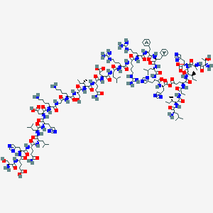 molecular formula C172H273N55O46 B054886 Parathyroid hormone-related protein(3-34) CAS No. 118689-25-1