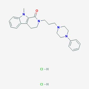 molecular formula C25H32Cl2N4O B054887 B 193 CAS No. 124824-14-2