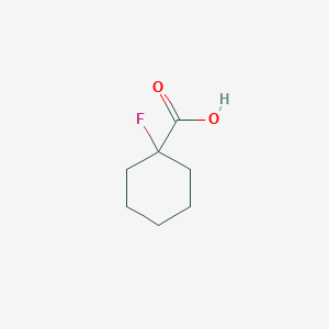 molecular formula C7H11FO2 B054892 1-fluorocyclohexane-1-carboxylic Acid CAS No. 117169-31-0