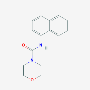 molecular formula C15H16N2O2 B5490620 N-(naphthalen-1-yl)morpholine-4-carboxamide 