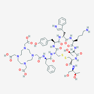 molecular formula C51H68N10O11S2 B549112 Edotreotide CAS No. 173606-11-6