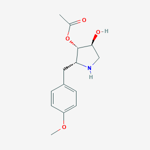 molecular formula C14H19NO4 B549157 Anisomycin CAS No. 22862-76-6