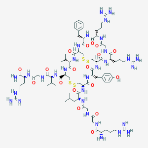 molecular formula C78H126N30O18S4 B549172 Iseganan CAS No. 257277-05-7