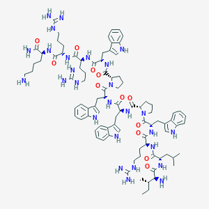molecular formula C90H127N27O12 B549175 Omiganan CAS No. 204248-78-2