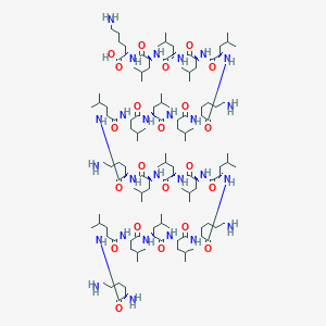 molecular formula C126H238N26O22 B549185 Sinapultide CAS No. 138531-07-4