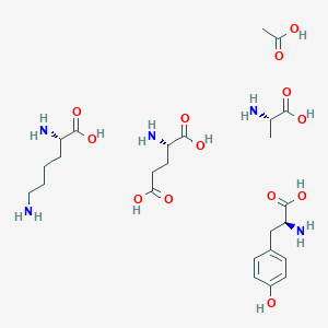 molecular formula C25H45N5O13 B549189 Glatiramer acetate CAS No. 147245-92-9