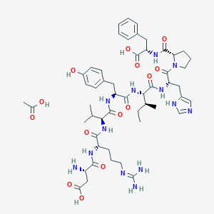 molecular formula C52H75N13O14 B549217 Angiotensin II acetate CAS No. 68521-88-0