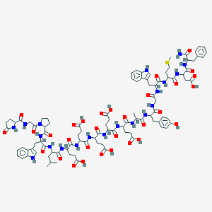 molecular formula C97H124N20O31S B549240 Little gastrin I CAS No. 10047-33-3